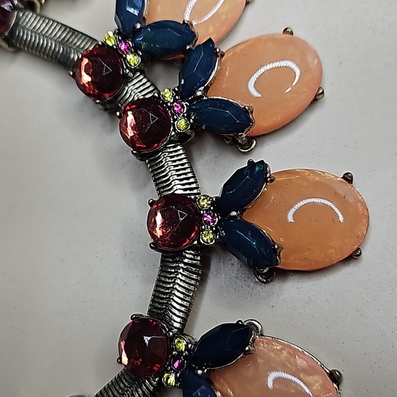 BAUBLEBAR PENDANT NECKLACE PEACH/MULTI CHUNCKY - Picture 2 of 8